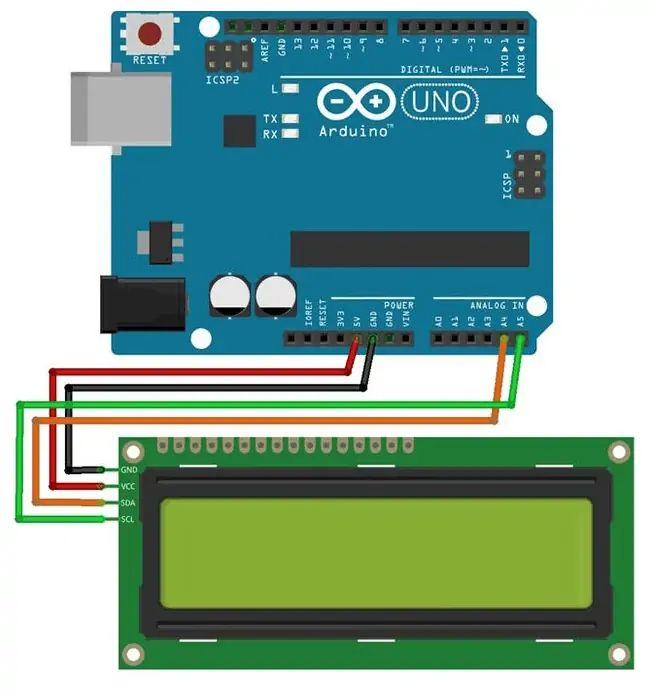آموزش اتصال LCD 16×2 با ماژول I2C به آردوینو NANO و UNO و غیره