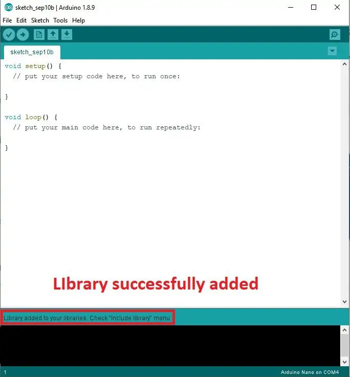 آموزش افزودن کتابخانه و درایور در Arduino IDE با دو روش جستجو یا افزودن فایل ZIP